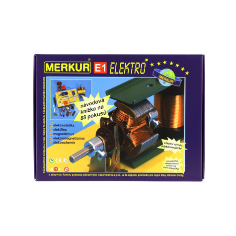 Stavebnice MERKUR E1 elektřina, magnetizmus ~ 2