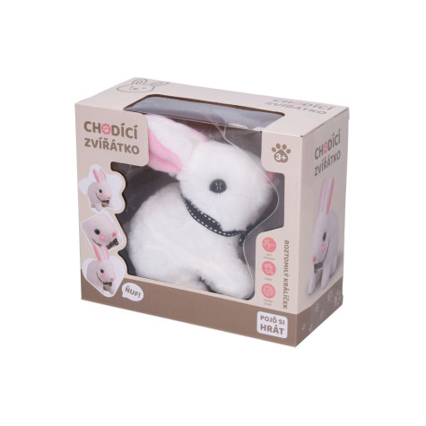 Wiky Chodící zvířátko s efekty Králík 16 cm ~ 2