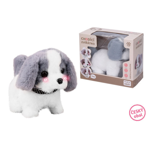Wiky Chodící zvířátko s efekty Pes 18 cm ~ 1