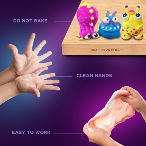 OKTO SENSORY ART Samoschnoucí modelovací hmota set 36 ks ~ 3