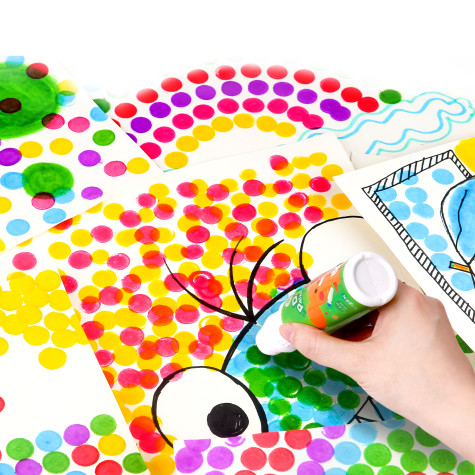 Jarmelo Barvy v tubě s omalovánkami 6 ks ~ 4