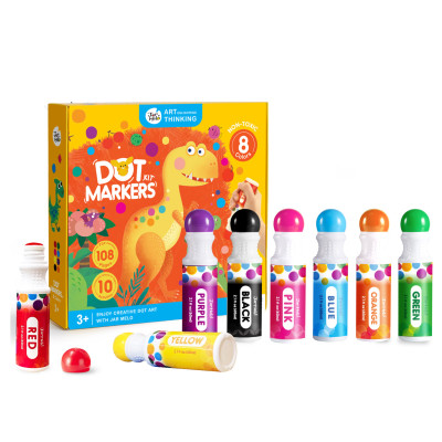 Jarmelo Barvy v tubě s omalovánkami 8 ks