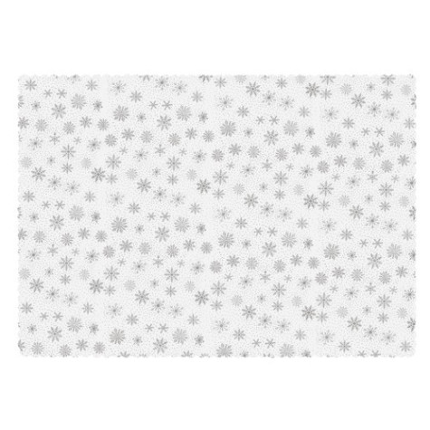 Vánoční ubrus 180x140cm bílý vločky Ruhhy 22790 ~ 4