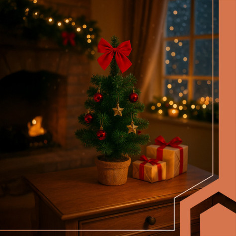 Vánoční stromeček umělý nazdobený 45cm Ruhhy 26466 ~ 4