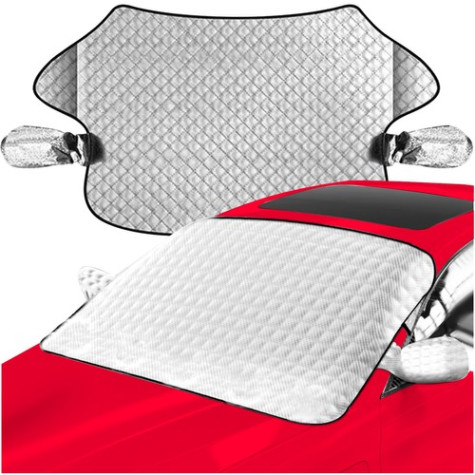 Protimrazová clona na přední sklo auta 143x122cm Xtrobb 22961 ~ 1