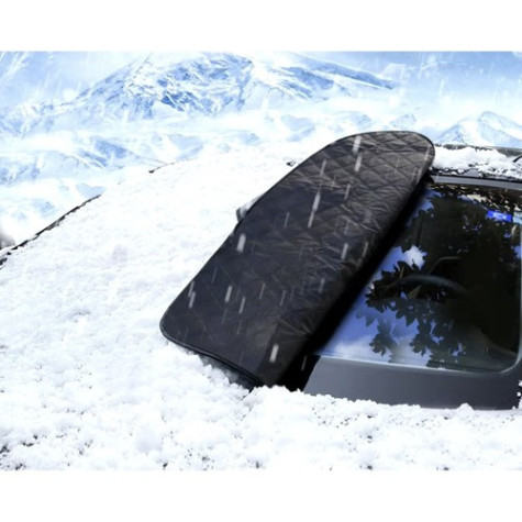 Protimrazová clona na přední sklo auta 143x122cm Xtrobb 22961 ~ 7