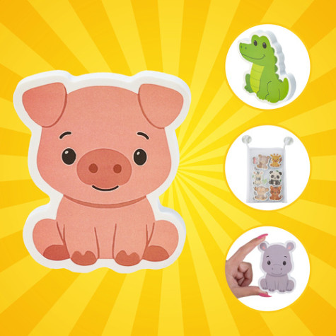 Pěnové puzzle do vany Zvířátka Kruzzel 26600 ~ 6