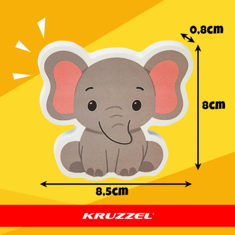 Pěnové puzzle do vany Zvířátka Kruzzel 26600 ~ 7