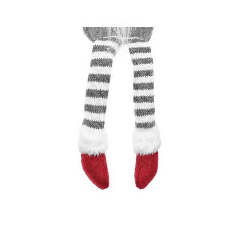 Sedící elf 50 cm šedý Ruhhy 11426 ~ 5