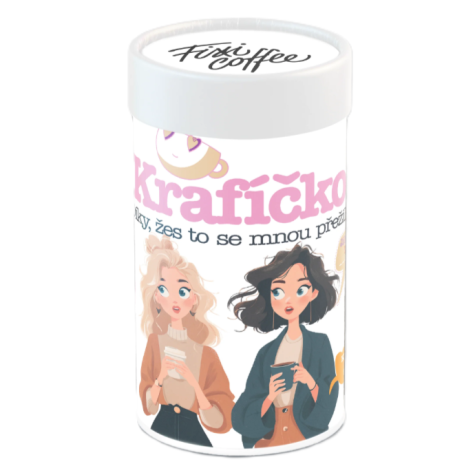 FixiCoffee Krafíčko Díky, žes to se mnou přežila 250g zrnková káva ~ 1
