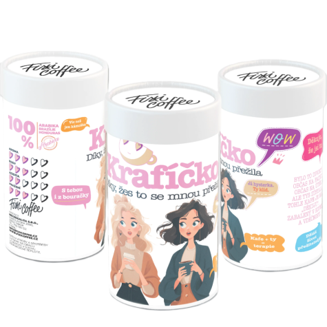 FixiCoffee Krafíčko Díky, žes to se mnou přežila 250g zrnková káva ~ 2