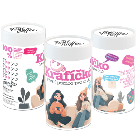 FixiCoffee Krafíčko První pomoc pro duši 250g zrnková káva ~ 2
