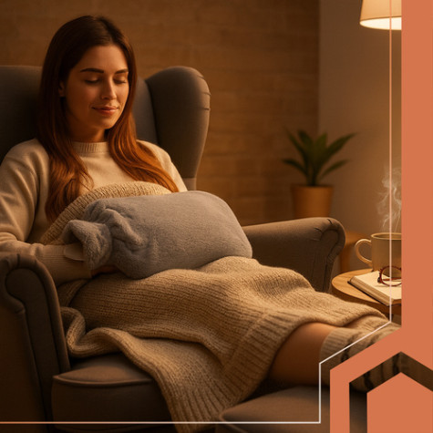 Gumová láhev Termofor šedý 3500ml Ruhhy 26384 ~ 4