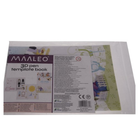 Kniha se šablonami pro 3D pero Maaleo 22734 ~ 10