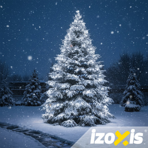 Venkovní světla 500LED 35m studená bílá Izoxis 24899 ~ 3