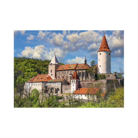 Dino Puzzle Hrad Křivoklát 100 XL dílků ~ 2