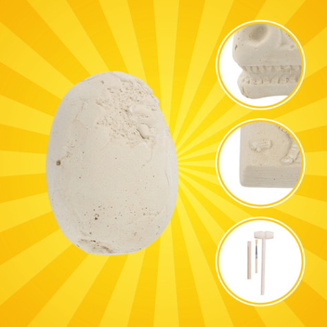 Vykopávky dinosaurů sada 5v1 Kruzzel 26771 ~ 3