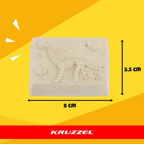 Vykopávky dinosaurů sada 5v1 Kruzzel 26771 ~ 6