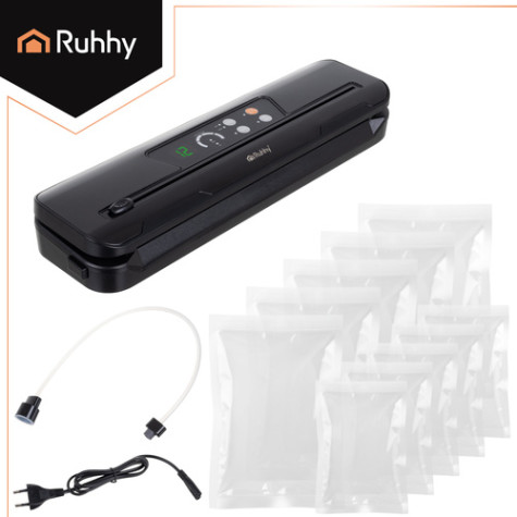 Vakuovačka Zatavovač fólií černý Ruhhy 24755 ~ 2