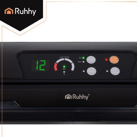 Vakuovačka Zatavovač fólií černý Ruhhy 24755 ~ 4