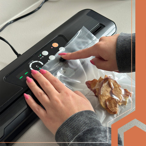 Vakuovačka Zatavovač fólií černý Ruhhy 24755 ~ 5