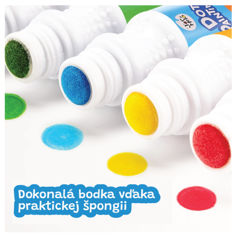 Jarmelo Barvy v tubě s omalovánkami 6 ks ~ 5