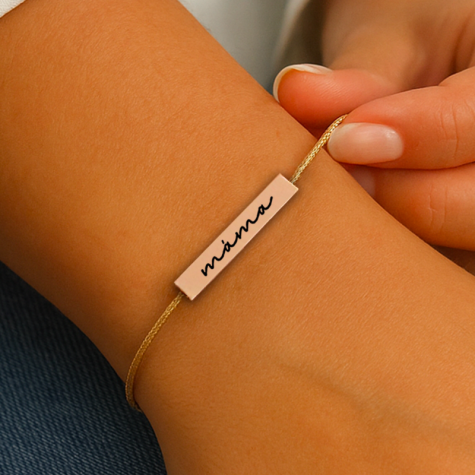 Ahome Rosegold náramek - Máma ~ 1