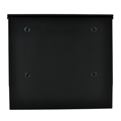 Poštovní schránka z oceli antracit Malatec 6238 ~ 7