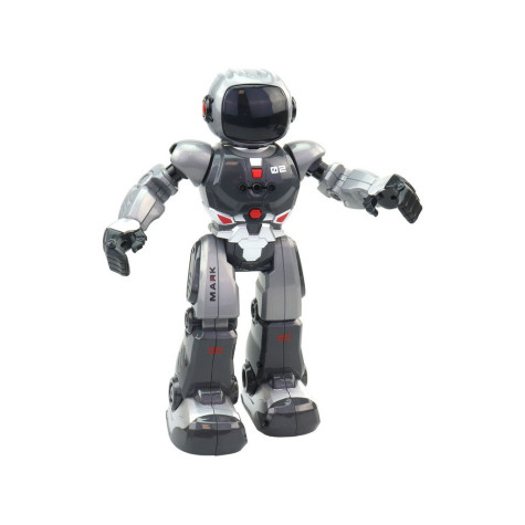 MaDe Zigybot Mark stříbrný robot 27,5 cm na ovládání ~ 2
