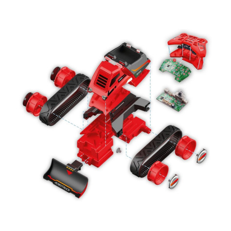 MaDe Zigybot Robotruck červený na dálkové ovládání ~ 2