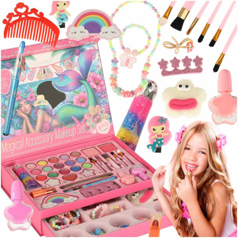 KIK Sada na líčení a nehty Makeup set Mořská panna ~ 1