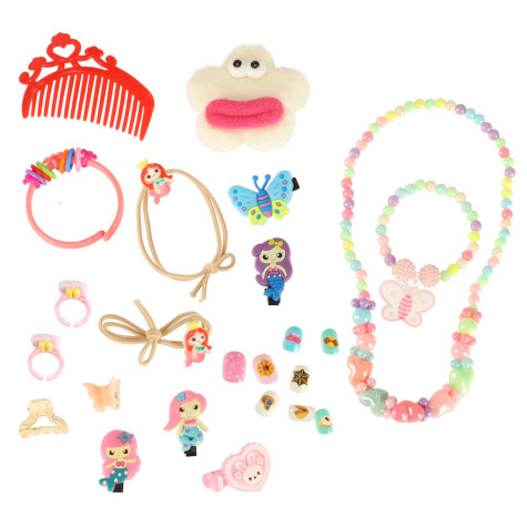 KIK Sada na líčení a nehty Makeup set Mořská panna ~ 4