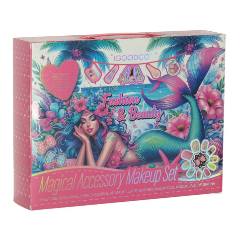 KIK Sada na líčení a nehty Makeup set Mořská panna ~ 13