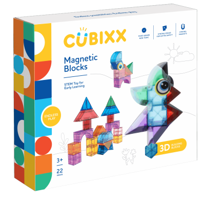 Cubixx Magnetické kostky Creative Pack 22 ks