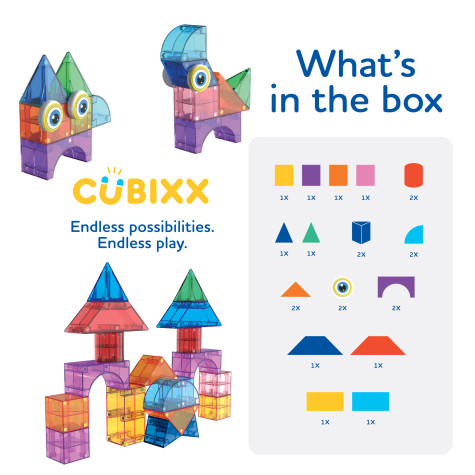 Cubixx Magnetické kostky Creative Pack 22 ks ~ 6