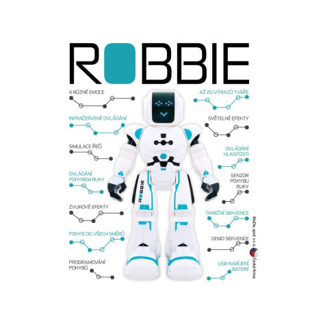 MaDe Zigybot Robbie robot 27 cm ~ 4