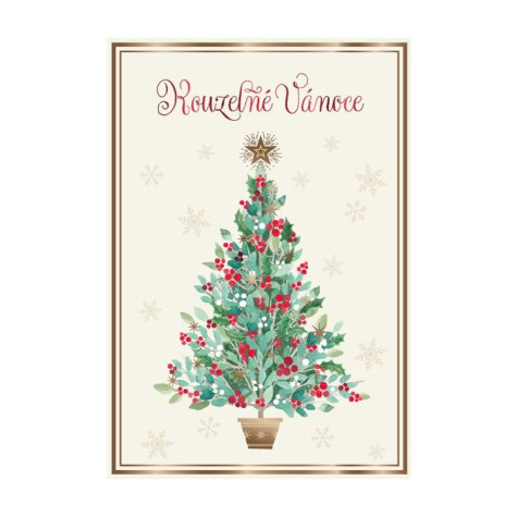 Albi Vánoční přání - Ozdobený stromeček ~ 1