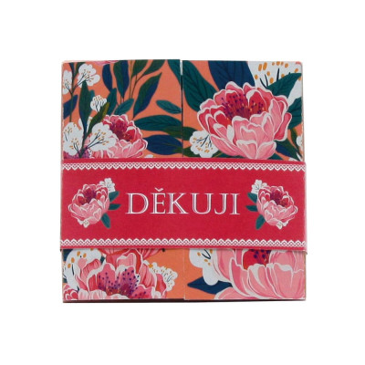 Interaktivní dárková sada čajů s přáním - Děkuji