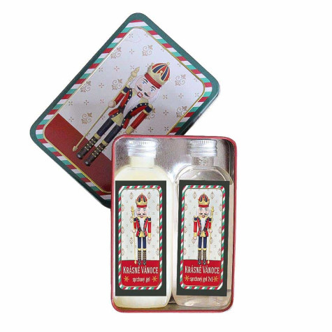 Dárková kosmetická sada v plechovém boxu - Louskáček ~ 2