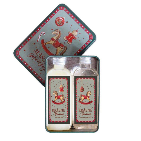 Dárková kosmetická sada v plechovém boxu - Koník ~ 2