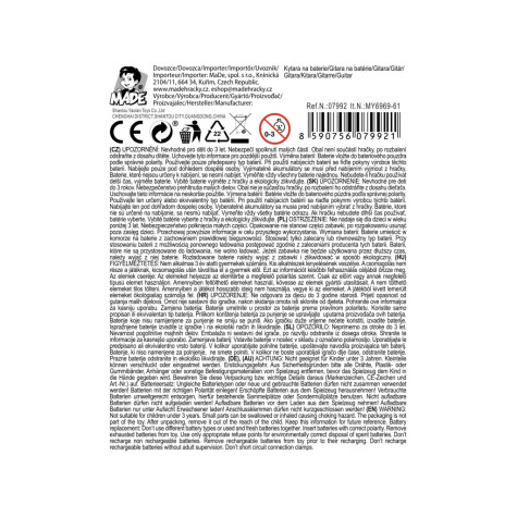 Kytara dětská 55x21x4cm ~ 6