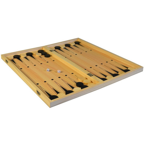 MaDe Šachy 3v1 Dáma Vrhcáby 44x44cm ~ 2