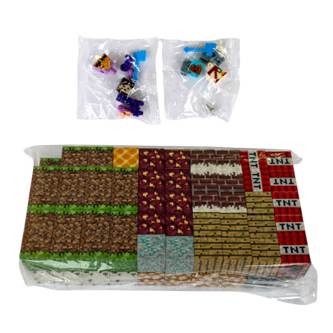 My World magnetické bloky + figurky 100 ks ~ 3