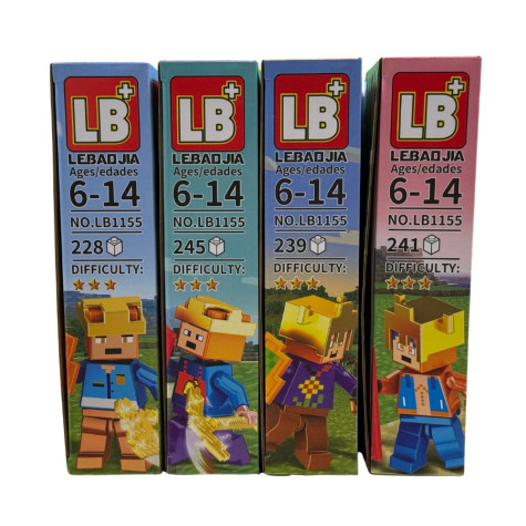 Sada stavebnic 4v1 My World LB1155 ~ 2