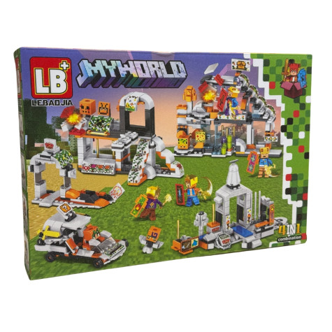 Sada stavebnic 4v1 My World LB1155 ~ 7