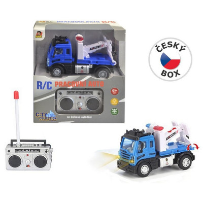 MaDe Pracovní auto RC na dálkové ovládání 12x7x6cm