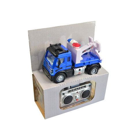 MaDe Pracovní auto RC na dálkové ovládání 12x7x6cm ~ 2