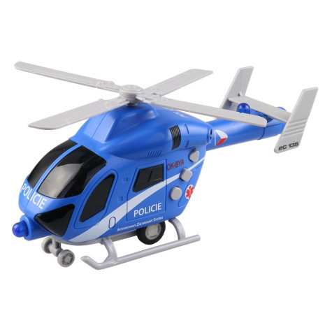 MaDe Vrtulník policejní na setrvačník 20 cm ~ 2