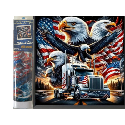 Norimpex Diamantový obrázek malování 30x40cm - Amerika