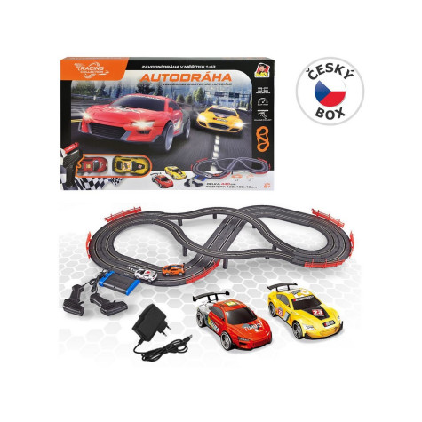 MaDe Autodráha 440 cm Velká cena sportovních speciálů 2 auta ~ 1